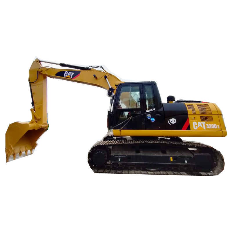 20 Ton Kullanılmış Hidrolik Ekskavatör Kullanılmış CAT 320D Ekskavatör Büyük Kapasiteli İnşaat