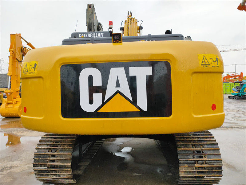 20 Ton Kullanılmış Hidrolik Ekskavatör Kullanılmış CAT 320D Ekskavatör Büyük Kapasiteli İnşaat
