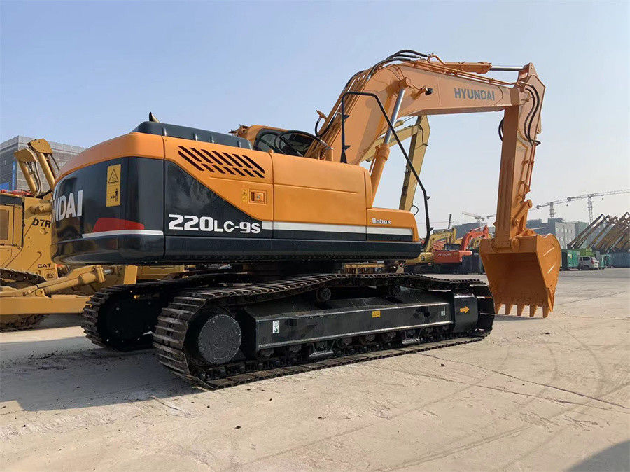 220lc-9s Kore'de Üretilen Hyundai Ekskavatör Kullanılmış 22 Ton Paletli Ekskavatörler
