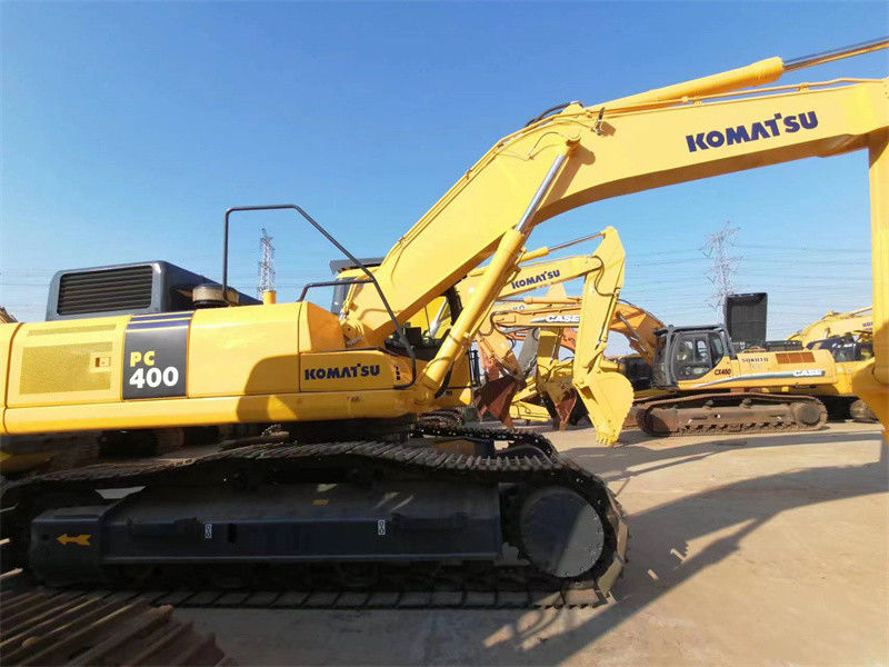 İkinci el Komatsu Ekskavatör Komatsu PC400 40 Ton Büyük Komatsu Paletli Ekskavatör