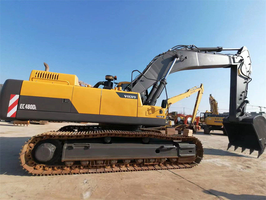 İsveç Markası Kullanılmış Volvo Ec480 Ekskavatör 48 Ton Büyük Paletli Ekskavatör
