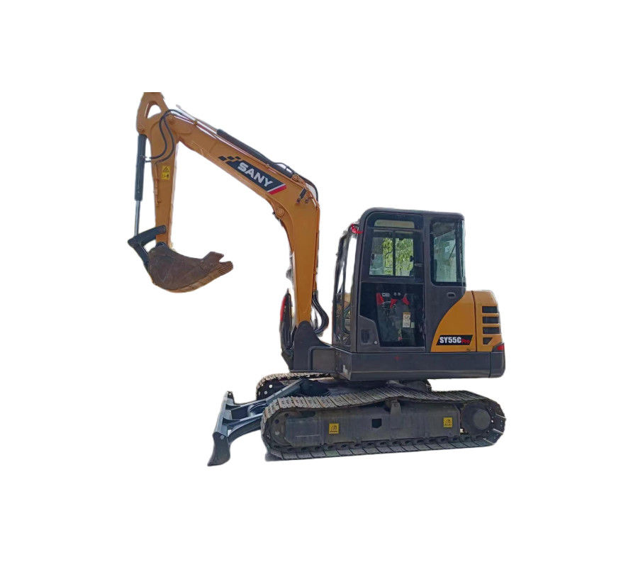 SY55C Kullanılmış Sany Ekskavatör SANY SY75C Midi Ekskavatör Mini Kazıcı Ekskavatör