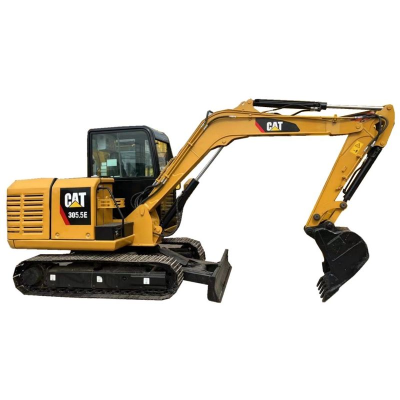 305.5E2 Kullanılmış Caterpillar Ekskavatör 5.5 Tonluk Mini Hidrolik Paletli Ekskavatör