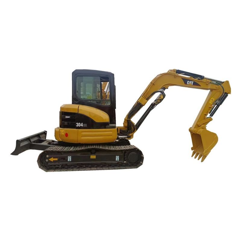 Mini 4 Ton Kullanılmış Caterpillar Ekskavatör Hidrolik Paletli Ekskavatör 304C CR Caterpillar