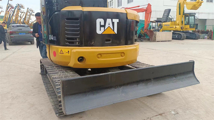 Mini 4 Ton Kullanılmış Caterpillar Ekskavatör Hidrolik Paletli Ekskavatör 304C CR Caterpillar