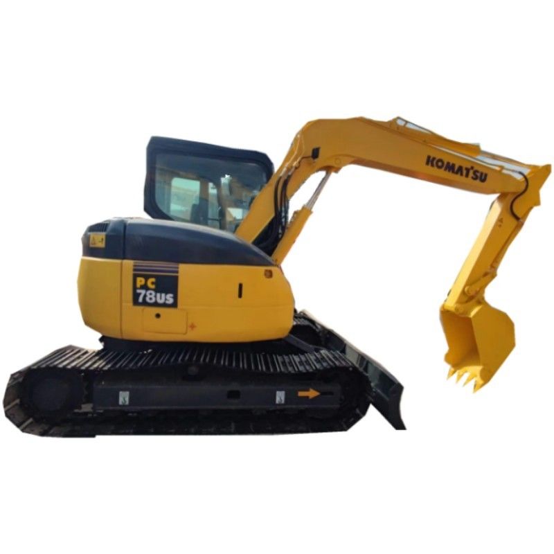 Komatsu PC78US 6 Kullanılmış Mini Ekskavatör 7 Tonluk İkinci El Paletli Ekskavatör