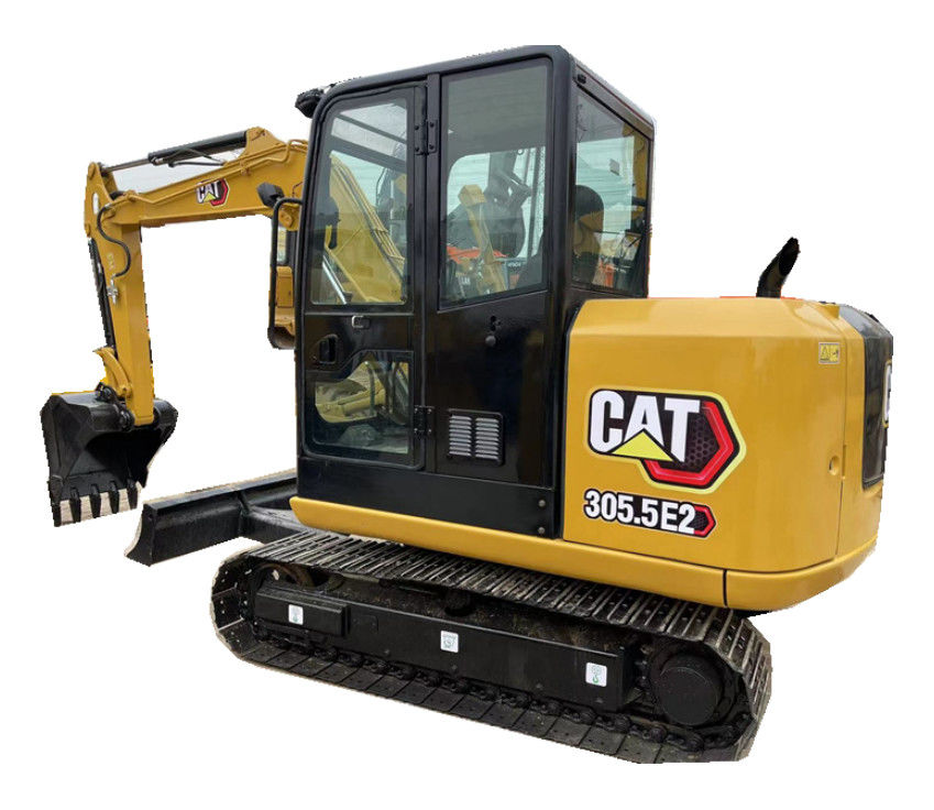 305.5E2 Kullanılmış CAT Ekskavatörler İkinci El Caterpillar 306 307 308 Paletli Ekskavatör