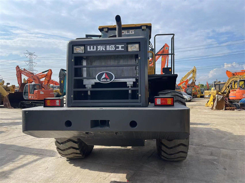 Çin Menşei SDLG LG956L 17000 - 17250Kg Ön Uç Yükleyicili Kullanılmış Lastikli Yükleyici