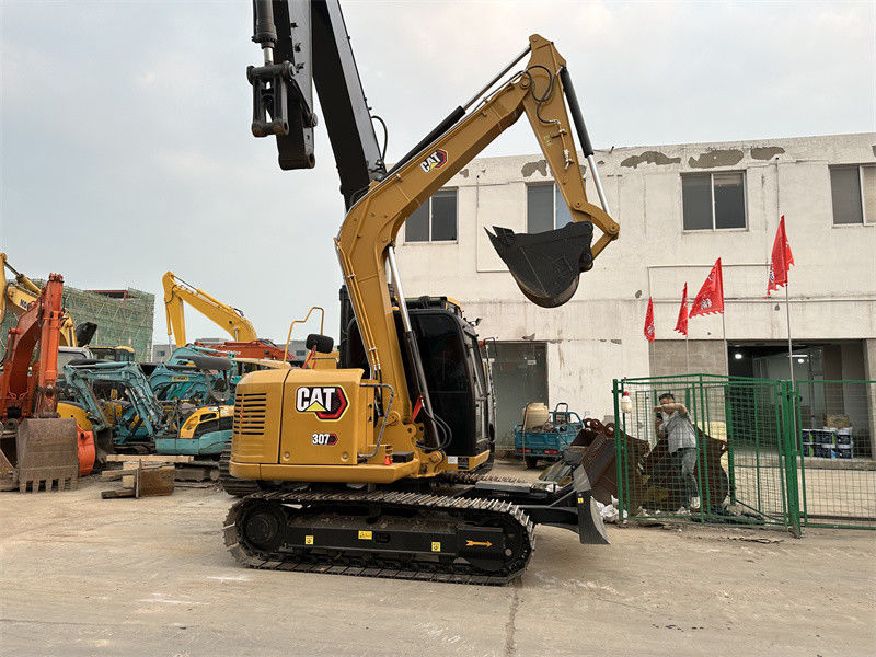 307E2 Kullanılmış CAT Ekskavatörler İkinci El Caterpillar 306 307 308 Paletli Ekskavatör