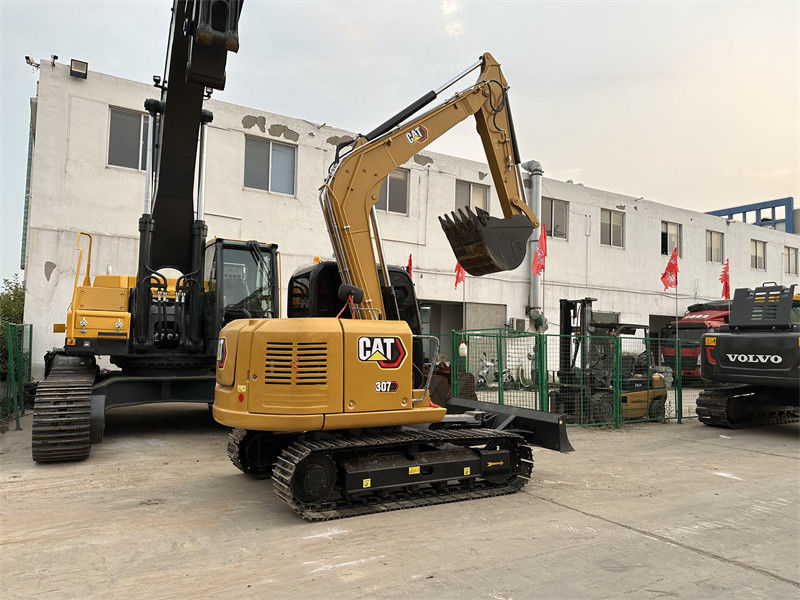 307E2 Kullanılmış CAT Ekskavatörler İkinci El Caterpillar 306 307 308 Paletli Ekskavatör