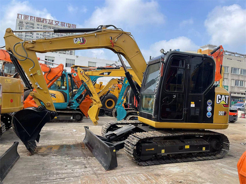 307E2 Kullanılmış CAT Ekskavatörler İkinci El Caterpillar 306 307 308 Paletli Ekskavatör