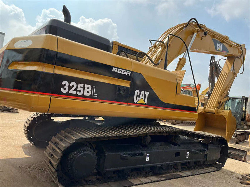 İkinci El Caterpillar 325BL Ekskavatör CAT 323 325 330 Kazıcılar 25 Ton Orta Ekskavatör