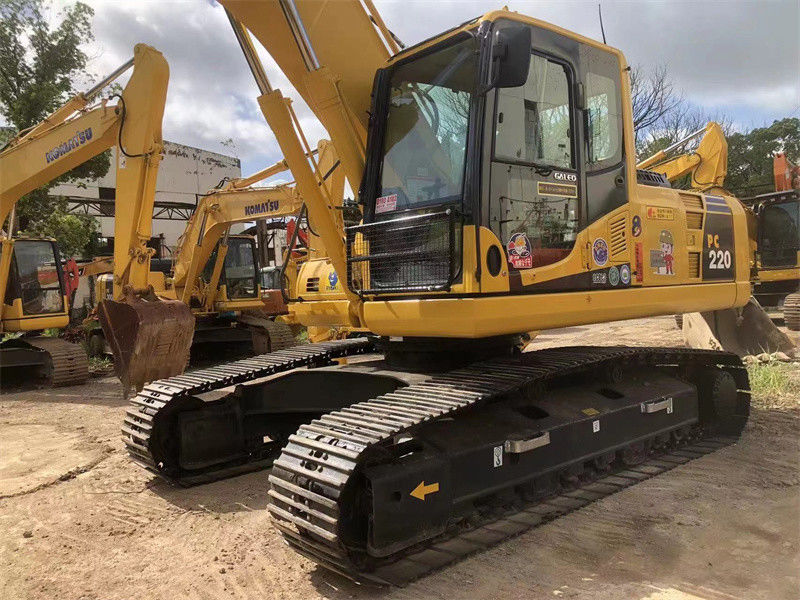 22 Ton Kullanılmış Japonya Ekskavatör Komatsu PC220-8N1 Paletli Ekskavatör PC200 PC220 PC240