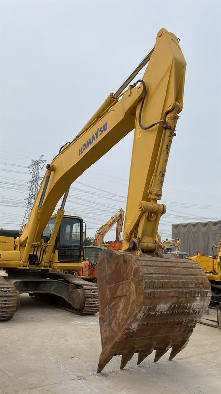 Komatsu PC400 7 Ekskavatör 40 Ton Kullanılmış Komatsu Ekskavatörleri Orijinal Boya