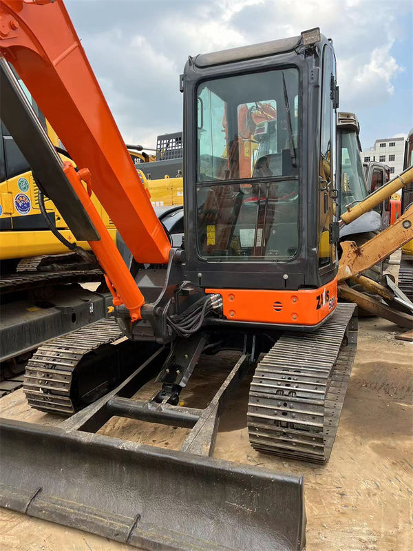 Kullanılmış Hitachi ZX50U Mini Ekskavator Kullanılmış 5 Ton Hitachi ZX50 Mini Ekskavator
