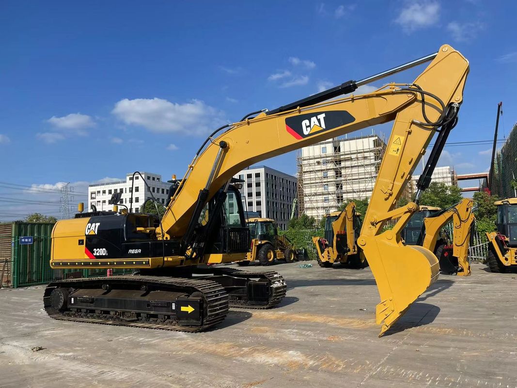 2020 Kullanılmış CAT 320DL Kazı makinesi 20 Tonluk CAT 320 Dizel Motoru Çarpıcı Kazı makinesi
