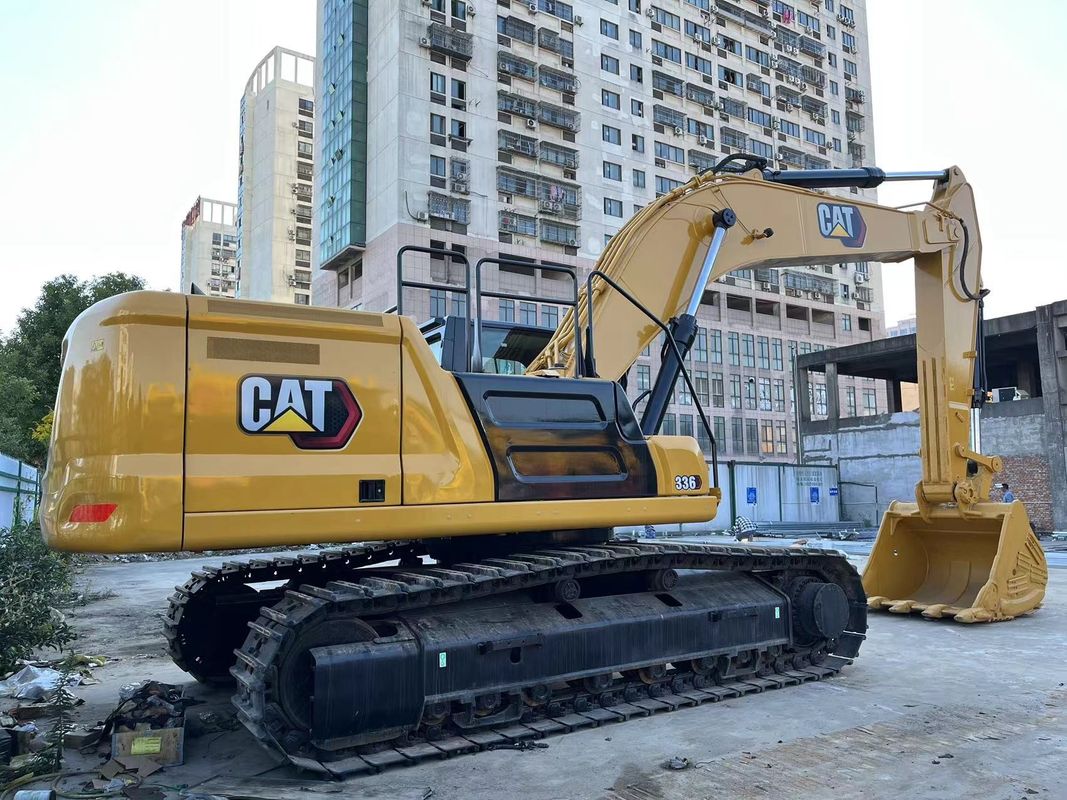 CAT 336GC Kullanılmış Ekskavatörler Temizlik Makinesi 36 Ton İkinci El CAT 336 Ekskavatör