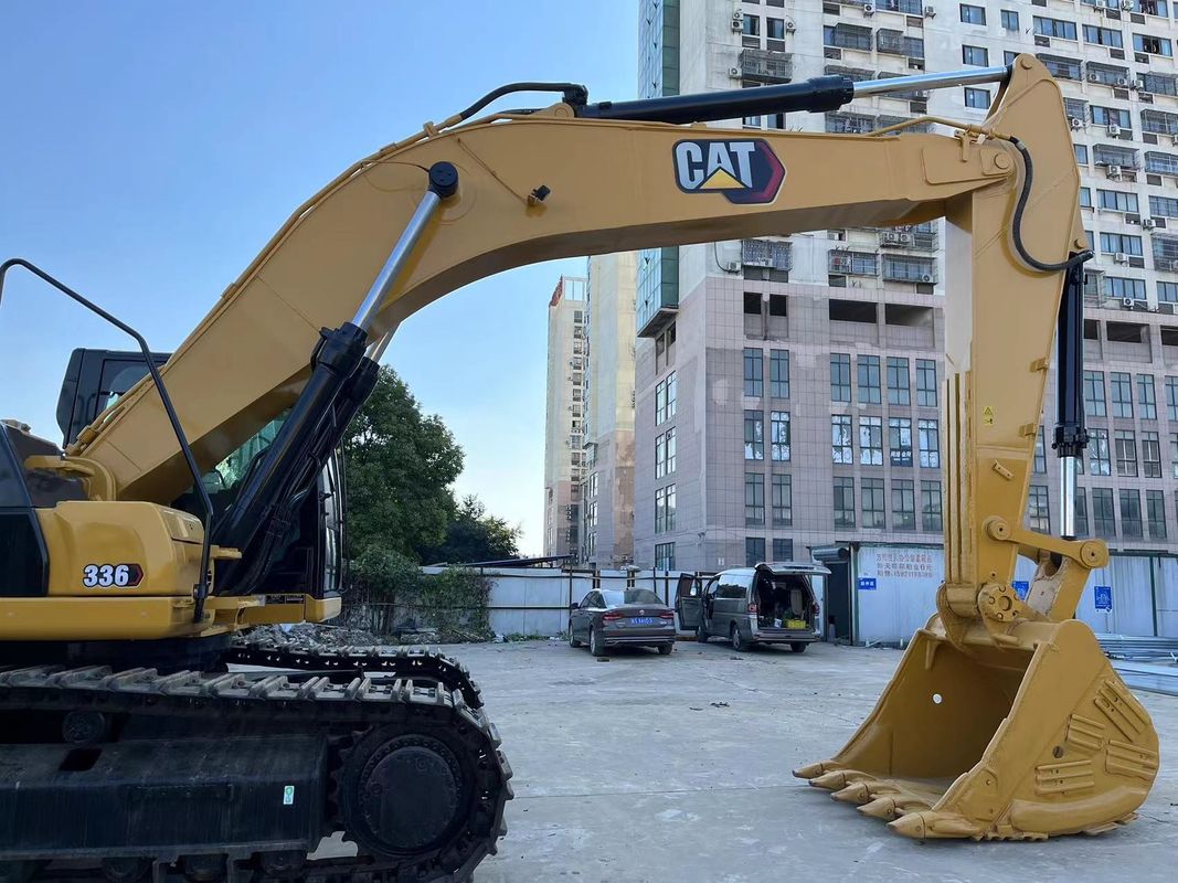 CAT 336GC Kullanılmış Ekskavatörler Temizlik Makinesi 36 Ton İkinci El CAT 336 Ekskavatör