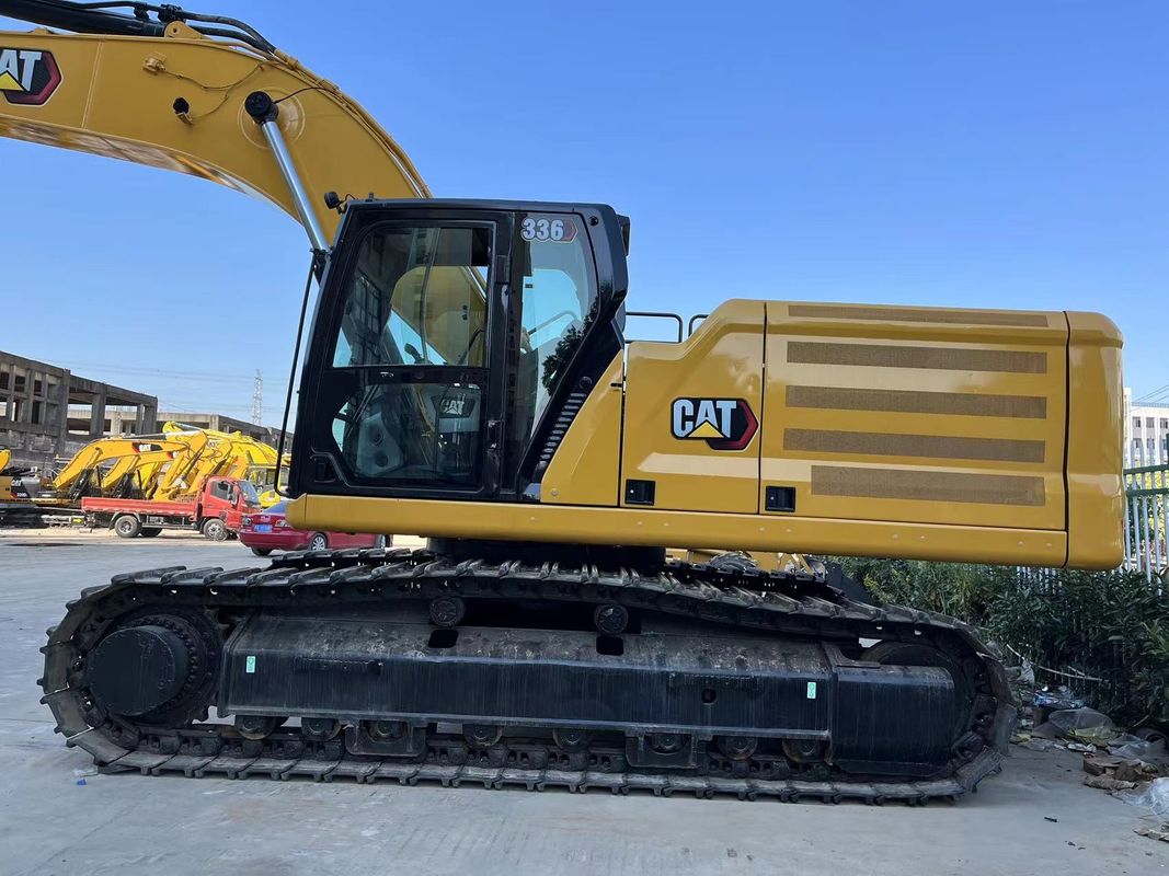 CAT 336GC Kullanılmış Ekskavatörler Temizlik Makinesi 36 Ton İkinci El CAT 336 Ekskavatör