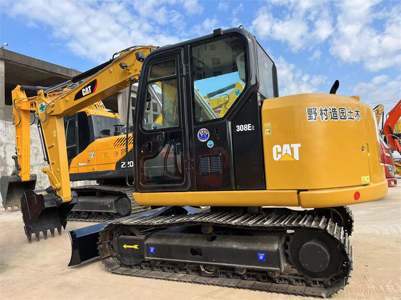 Kullanılmış CAT 308E2 Crawler Mini Excavator Kullanılmış Caterpillar 306 305 307 308 Excavator