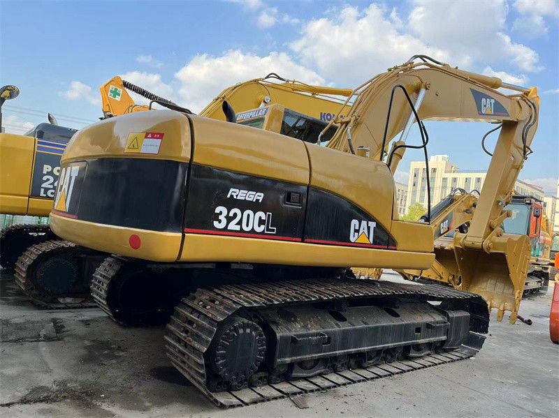 20 Ton Kullanılmış CAT 320CL Orta Kaliteli Ekskavatör Kullanılmış Caterpillar CAT 320 C Serisi Ekskavatörü