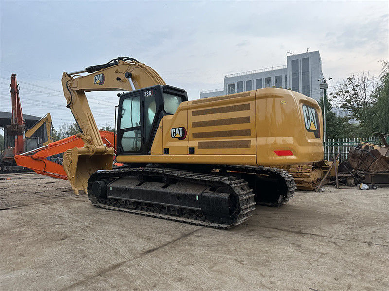 Kullanılmış Caterpillar CAT 336 Crawler Excavator 36 Ton Caterpillar Büyük Ekskavator Kazı makineleri