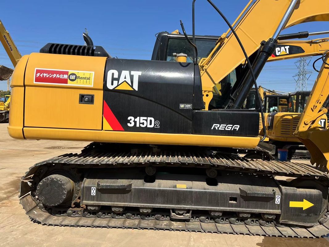 Kullanılmış Cat Excavator 315D Temiz Kullanılmış Ekipman 15 Tonluk Excavator Cat 315