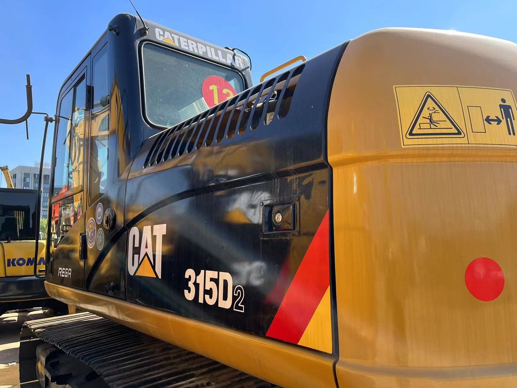 Kullanılmış Cat Excavator 315D Temiz Kullanılmış Ekipman 15 Tonluk Excavator Cat 315