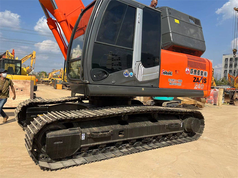 Kullanılmış Hitachi ZX240 Ekskavatörü Orijinal Kullanılmış Japonya Kazıcılar 24 Ton Orta Ölçekli Ekskavatör