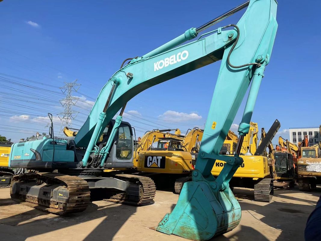 Kullanılmış 35 Tonluk Büyük Kobelco Kazıcı SK350LC-8 Temiz Kullanılmış Kazıcılar Depoda