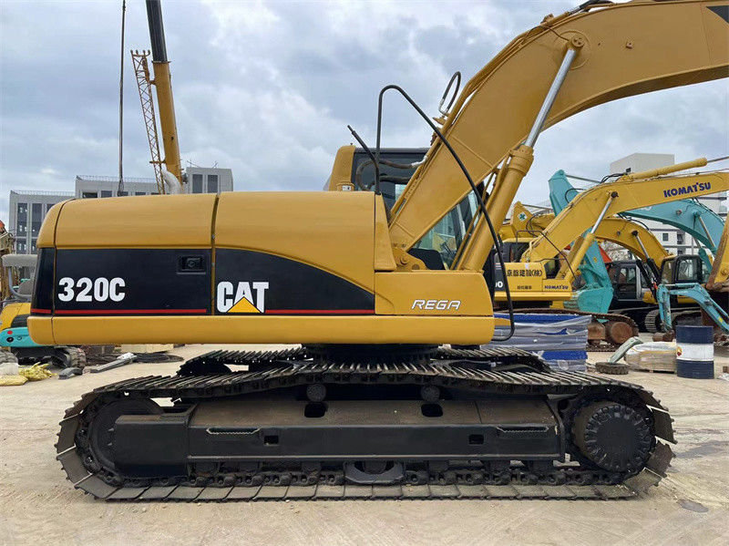 Orijinal Kullanılmış CAT 320C Ekskavatörü İkinci El Caterpillar 320 320D 320GC Ekskavatörü