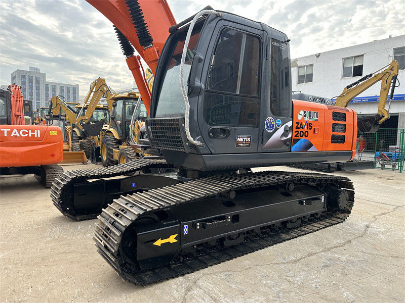 Kullanılmış Hitachi ZX200LC Ekskavatörü Japonya Köken Kullanılmış Hitachi Zx200 20 Ton Ekskavatörü