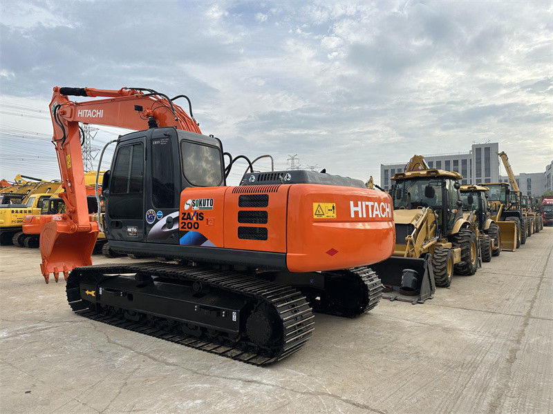 Kullanılmış Hitachi ZX200LC Ekskavatörü Japonya Köken Kullanılmış Hitachi Zx200 20 Ton Ekskavatörü
