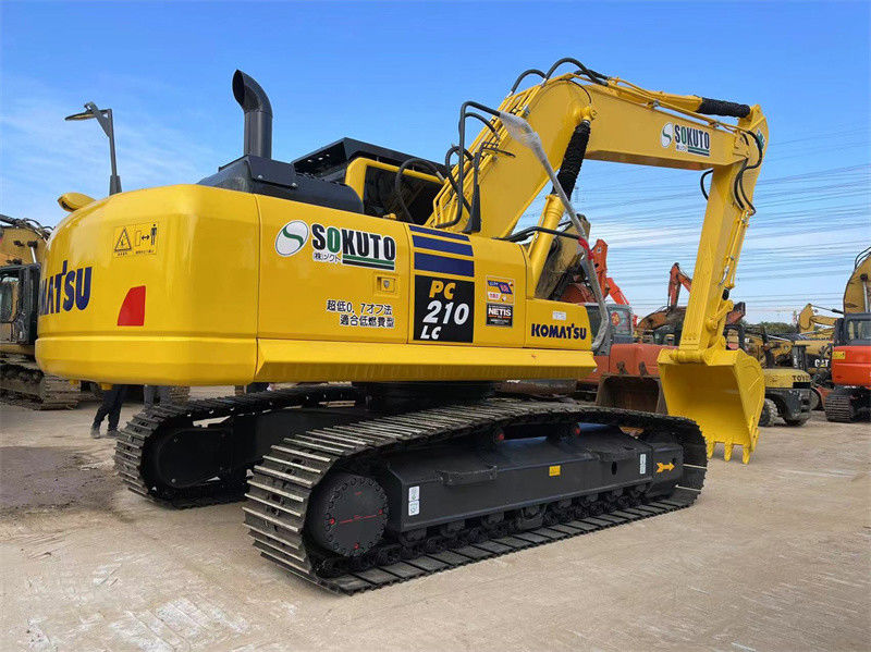 21 ton kullanılmış Japonya sürünen kazıcı Komatsu PC210LC-8 kazıcı madencilik kazıcı