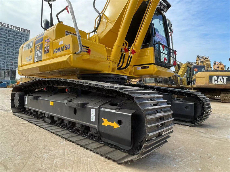 21 ton kullanılmış Japonya sürünen kazıcı Komatsu PC210LC-8 kazıcı madencilik kazıcı