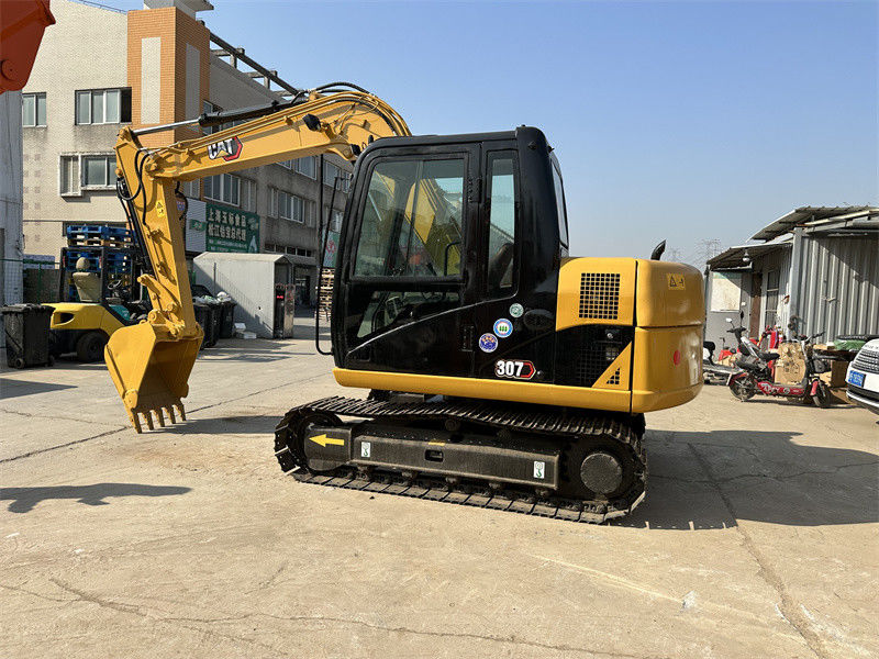 Kullanılmış CAT 307D kazık makinesi Caterpillar 306 305 307 308 312 315 Crawler Excavator