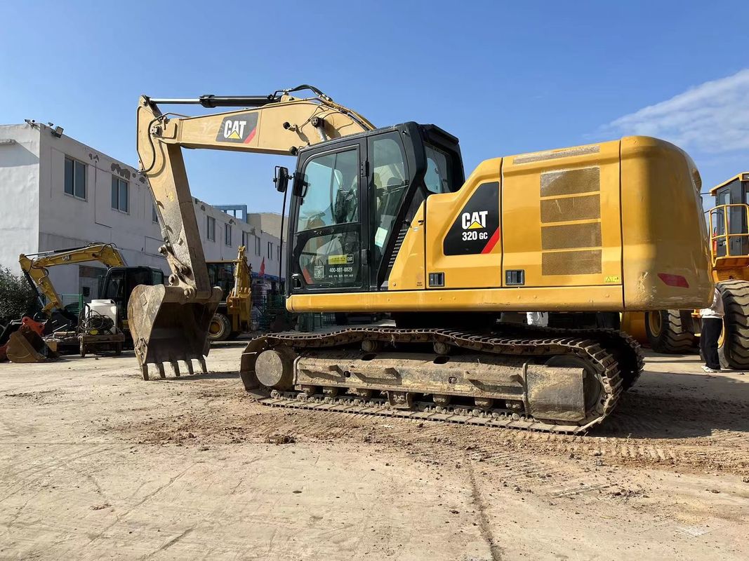 Orijinal Kullanılmış CAT 320gc Kazı makineleri 20 Ton Orta Cat 320 Crawler Kazı makineleri