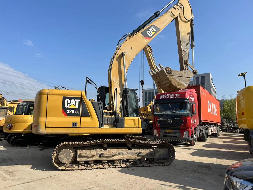 Orijinal Kullanılmış CAT 320gc Kazı makineleri 20 Ton Orta Cat 320 Crawler Kazı makineleri