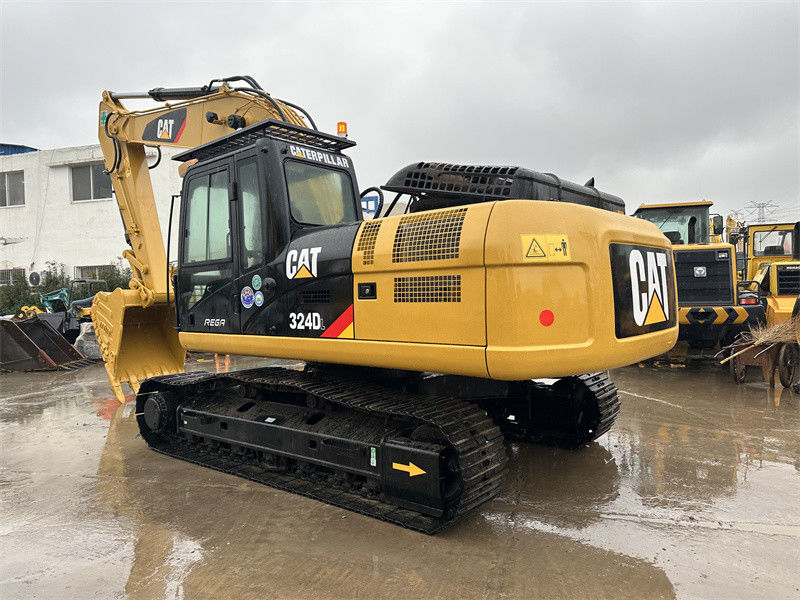 324DL Kullanılmış CAT Kazı makineleri 24 Tonluk Orta Kaliteli CAT Sürünen Kazı makineleri Cat 324