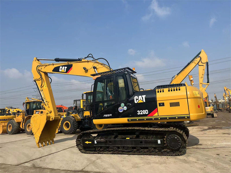 Kullanılmış CAT 320D kazıcı ikinci el CAT 320D 320C 320DL kazıcı madencilik makineleri