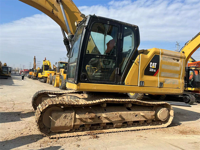 Orijinal Kullanılmış CAT 320GC Ekskavatör 2018 İkinci El Caterpillar 320 Ekskavatör