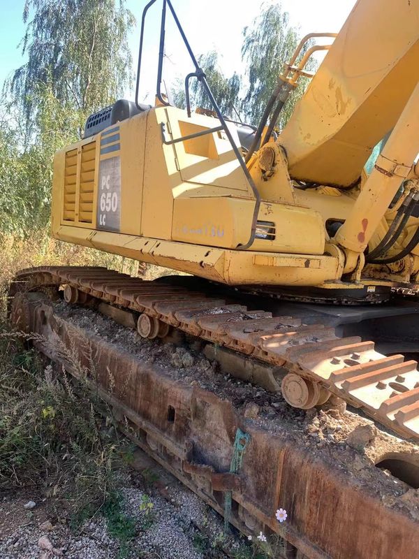 PC650-8R Kullanılmış Komatsu Kazı Makinesi İkinci El 40 Tonluk Büyük Kazı Makinesi 650 Orijinal Boya