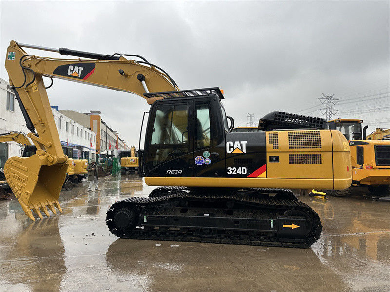 Kullanılmış CAT Crawler Excavator 324DL Kullanılmış Caterpillar 320D 32GC 324D Excavator Mükemmel durumda