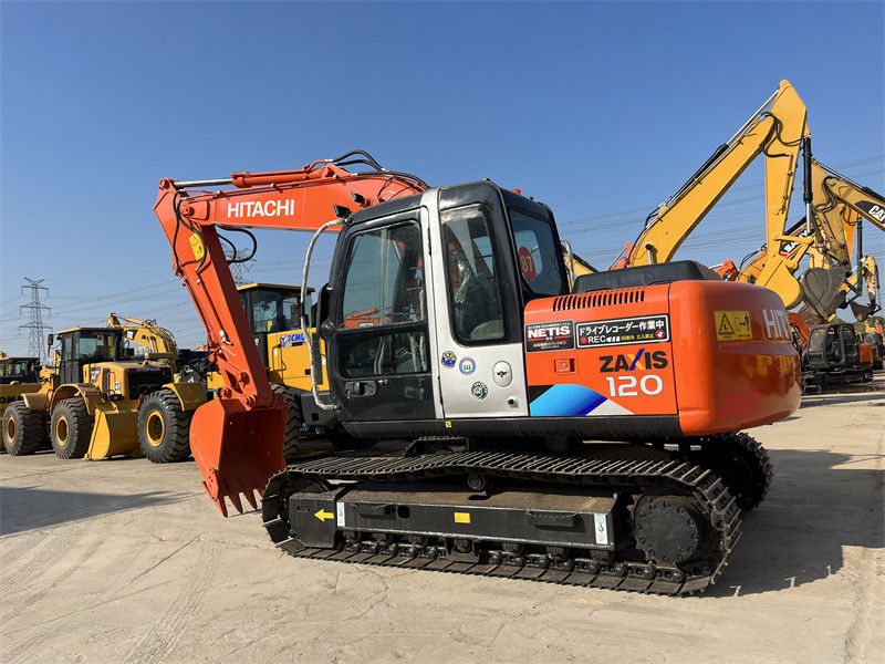 12 Ton Kullanılmış Hitachi ZX120 Kazıcı Japonya Köken Kullanılmış Hitachi Zx120 Maden Kazıcı