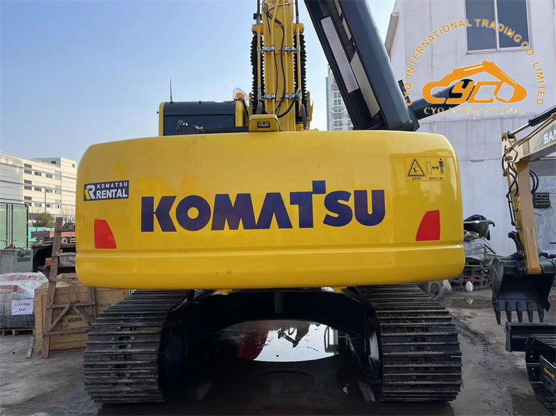 Mükemmel durum kullanılmış Japonya kazık makinesi Komatsu PC220-8 Crawler kazık makinesi PC200 PC220