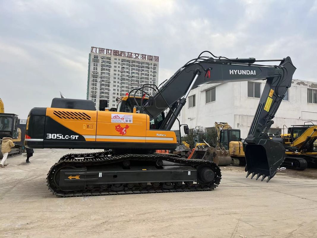 Doosan Hyundai 305lc-9t Kullanılmış Büyük Ekskavatörler 30 Ton Kullanılmış Büyük Hyundai Ekskavatörü