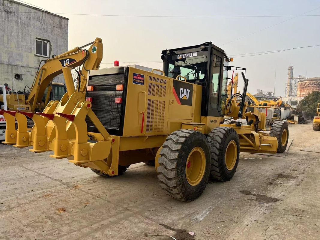 140H Kullanılmış Caterpillar Motor Grader İyi durumda İkinci El Cat 140 Motor Grader