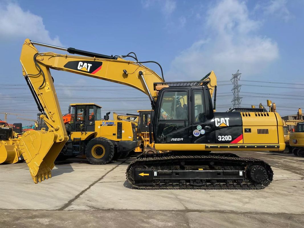 Kullanılmış Caterpillar 320D Enjeksiyonlu 3066 Motorlu 20 Tonlu Orta CAT 320 Ekskavatörü