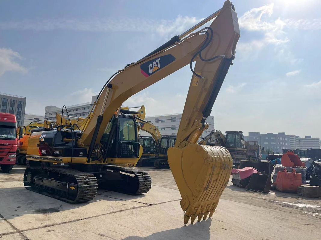 Kullanılmış Caterpillar 320D Enjeksiyonlu 3066 Motorlu 20 Tonlu Orta CAT 320 Ekskavatörü