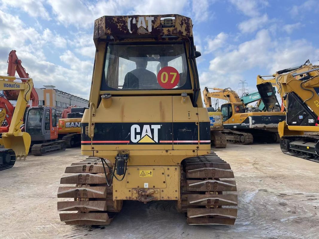 Orijinal Renk Kullanılmış Caterpillar Dozer İkinci El Cat D3G Buldozer
